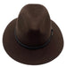 Outback Fedora Hat | Chocolate Brown