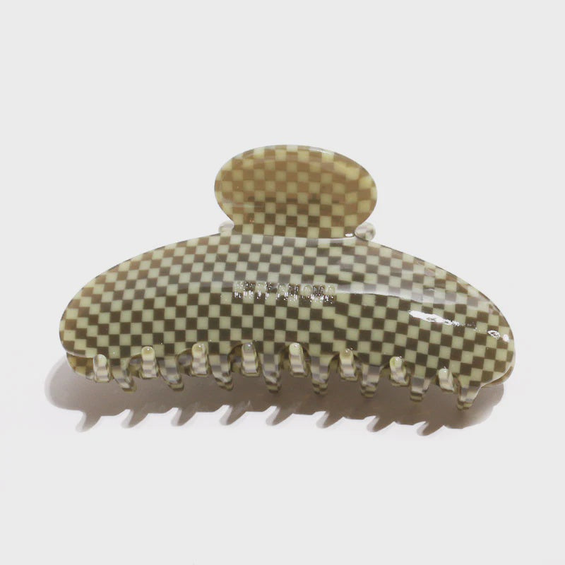 Grande Claw - Olive Checkers