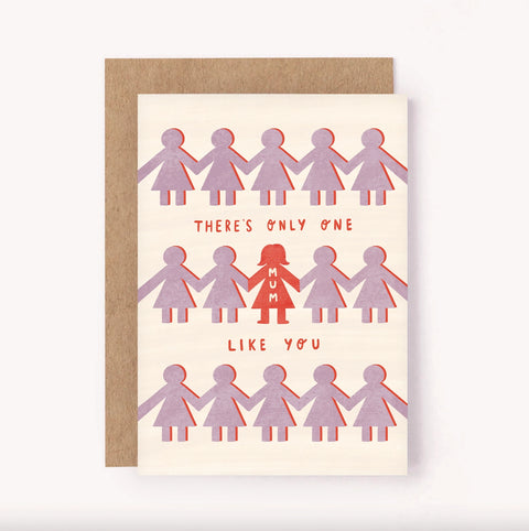 Only One Mum Greeting Card