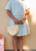 Straw Bag - Lemon Segment