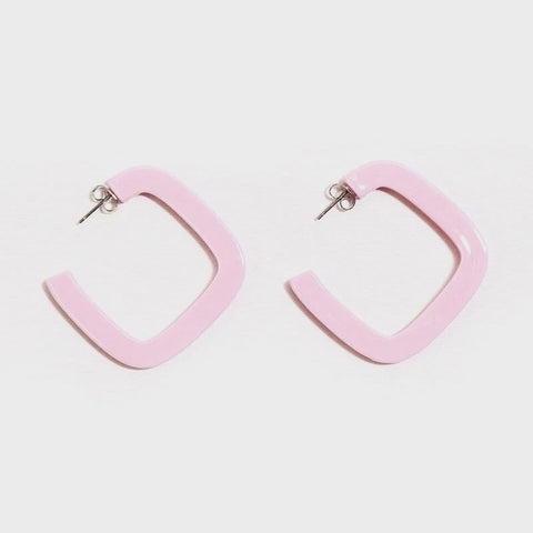 Hoop Earrings - Rose