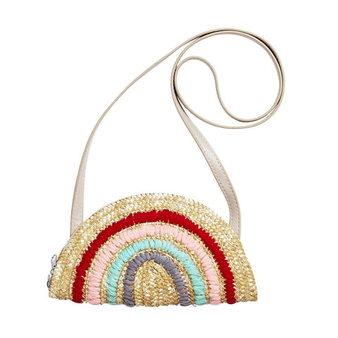 Straw Bag - Rainbow