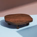 Abstract Pedastal Serving Board - Spotted Gum