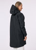Refuge Long Waterproof Jacket - Black
