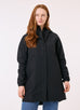 Refuge Long Waterproof Jacket - Black