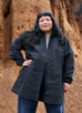 Refuge Long Waterproof Jacket - Black