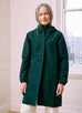 Refuge Long Waterproof Jacket / Eucalytpus