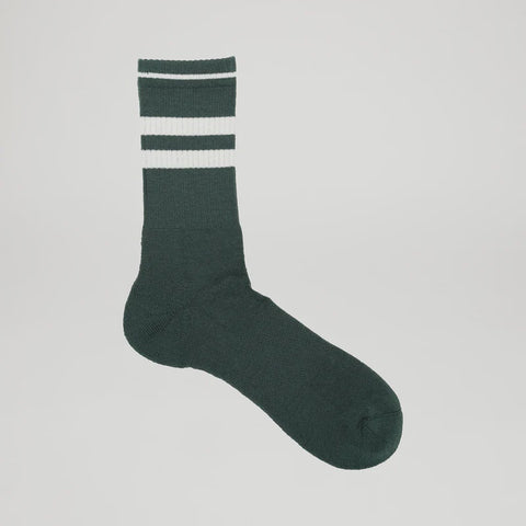 Book Club Crew Sock - Forest & Snow