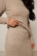 Alpaca Knit Skirt - Fawn
