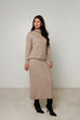 Alpaca Turtleneck Jumper - Fawn