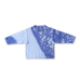 Organic Knitted Tie Dye Long Sleeve Tee - Pacific