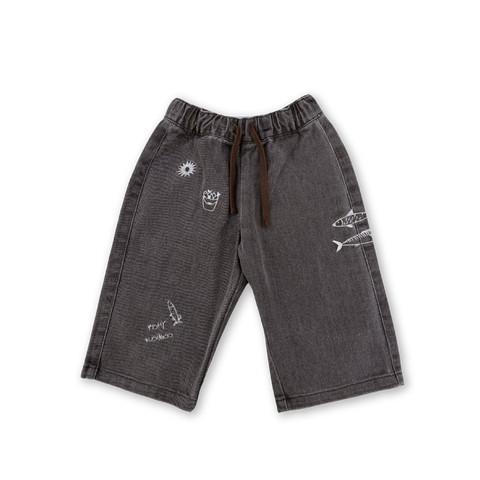 Fishy Business Denim Jeans - Ash