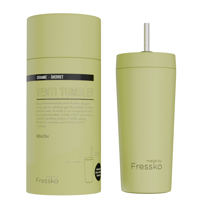 Ceramic Venti Tumbler 600ml - Sherbert