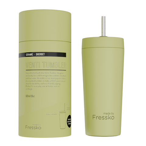 Ceramic Venti Tumbler 600ml - Sherbert