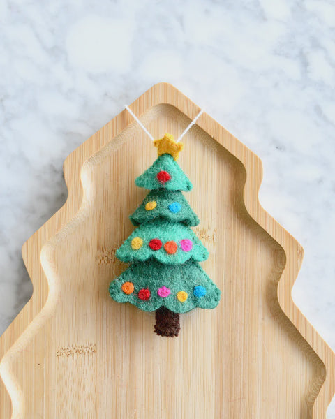 Felt Christmas Ornament - Christmas Tree