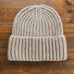 Chunky Handknit Beanie - Fawn
