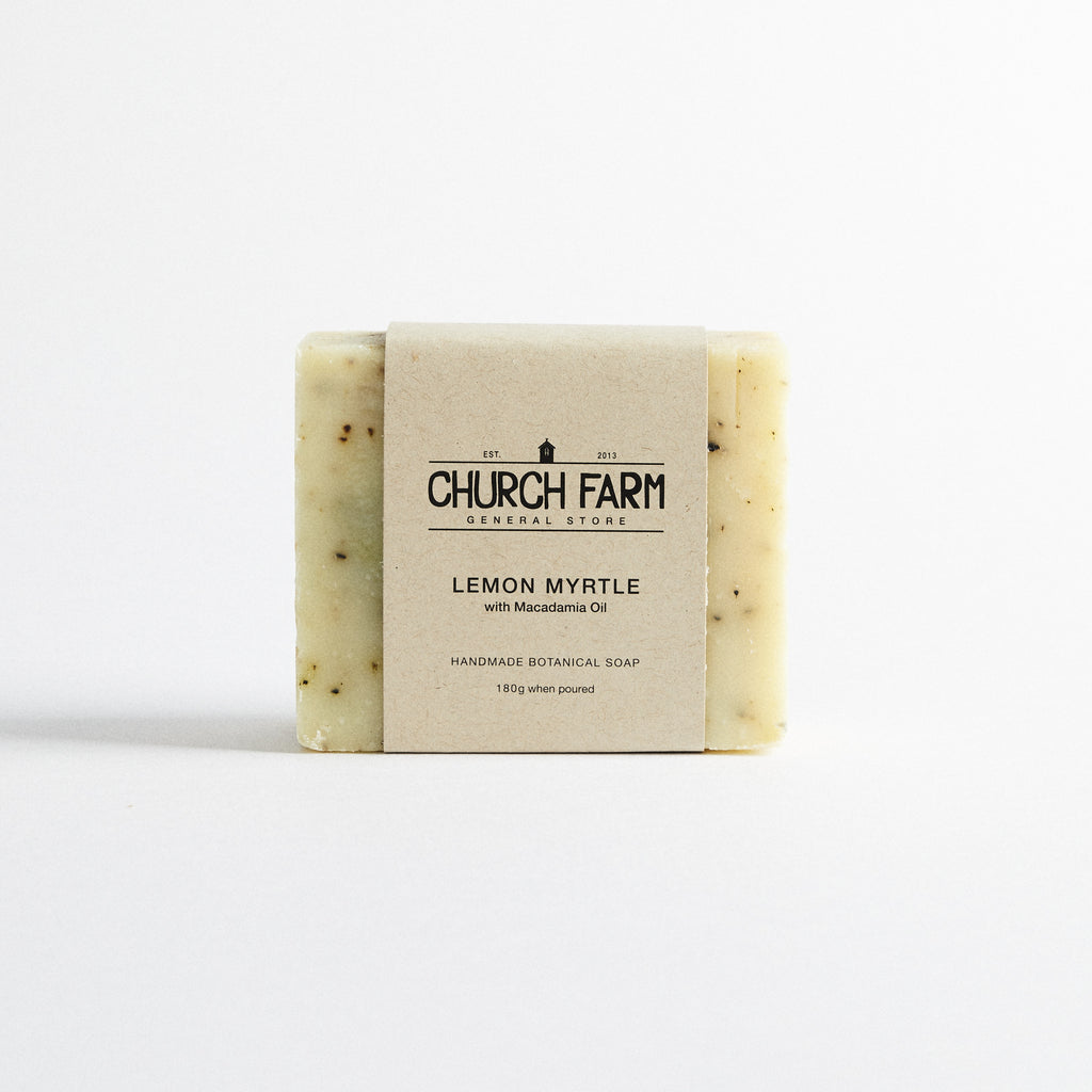 Soap Bar - Lemon Myrtle with Macadamia Oil