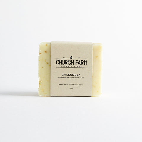 Soap Bar - Calendula with Solar Infused Calendula Oil
