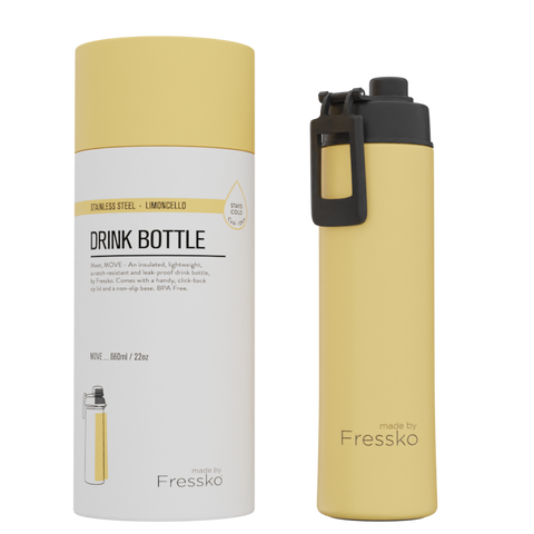 Insulated Drink Bottle / Move 660ml - Limoncello
