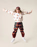 Patched Barrel Pants - Tartan