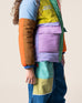 Denim Barrel Pants - Colour Block