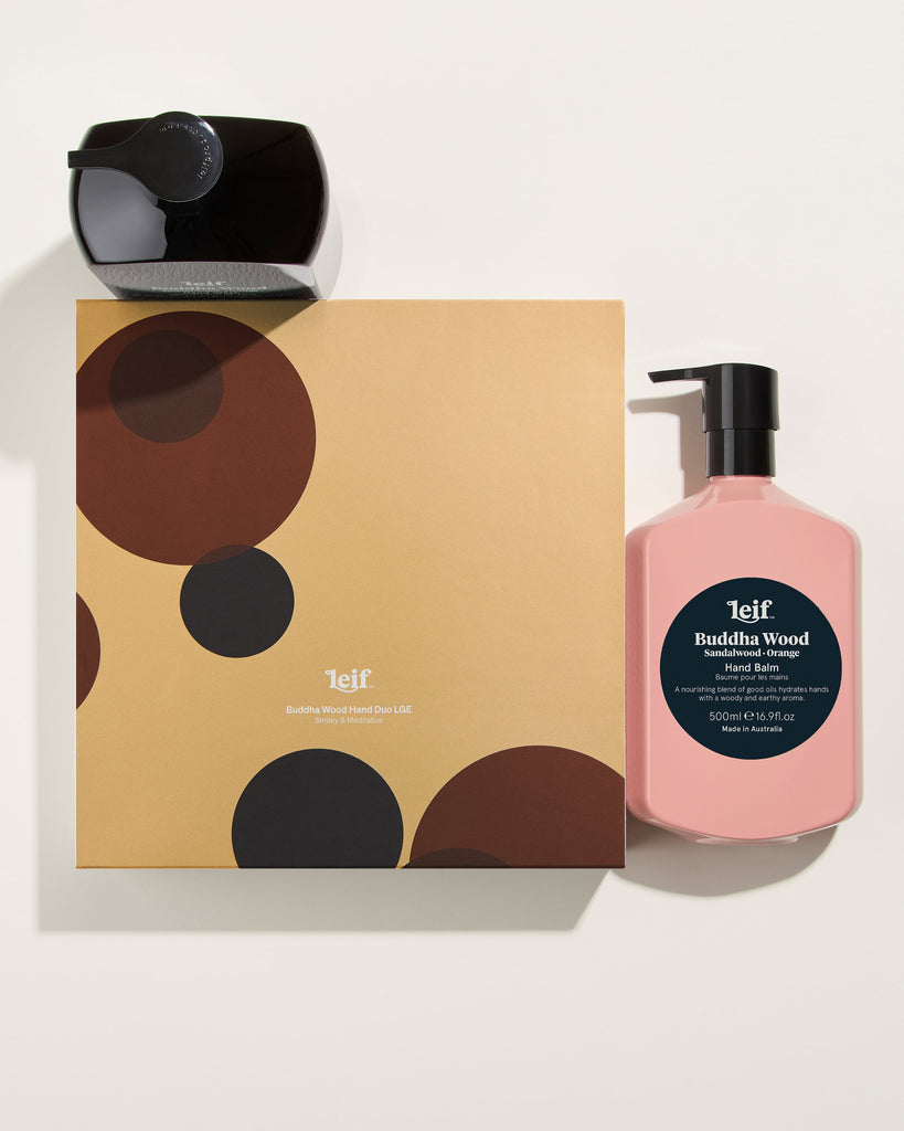 Limited Edition Holiday / Buddha Wood Hand Duo - Large