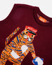 Jacquard Knit Vest - Tiger the Postie