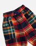 Patched Barrel Pants - Tartan