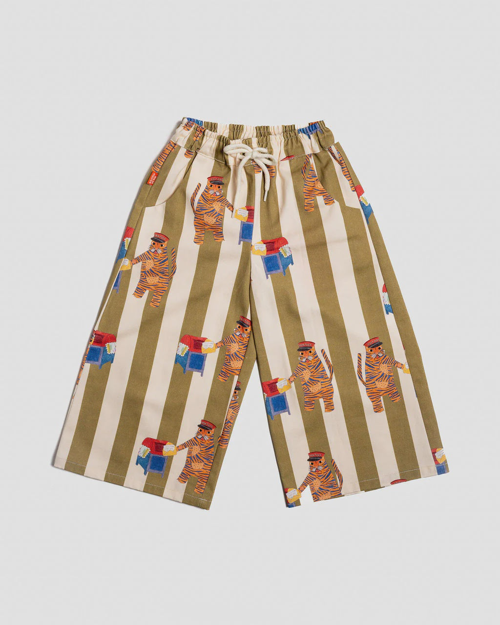 Wide Leg Pants - Tiger the Postie