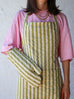 Pistachio Stripe Seersucker Apron