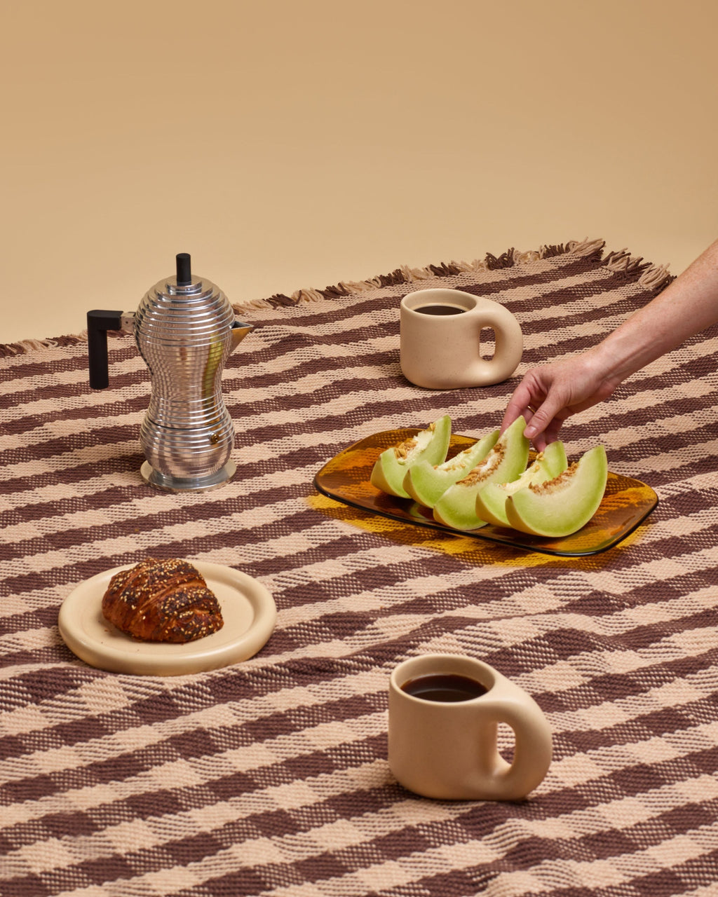 Thicky Rug - Chocolate & Burrata