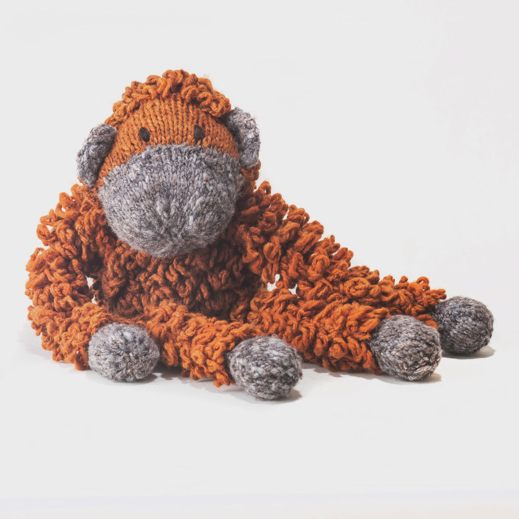 Wool Toy Orangutan - Small