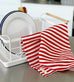 Tea Towel - French Nautical Red Stripe