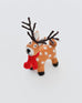 Felt Reindeer With Red Scarf