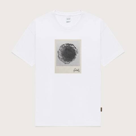 Petrified Print Tee - White