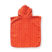 Terry Towelling Poncho - Blocks Rosso