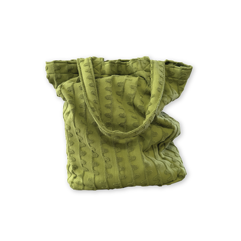 Terry Flow Beach Tote - Leaf