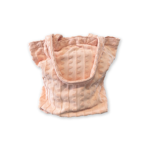 Terry Flow Beach Tote - Peachy