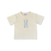 Sardine Embroidered Tee - Milk