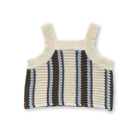 Buoy Stripe Top - Pacific