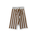Striped Knit Pants - Grey Marle & Mud