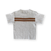 Twin Striped Ribbed Tee