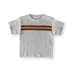 Twin Striped Ribbed Tee