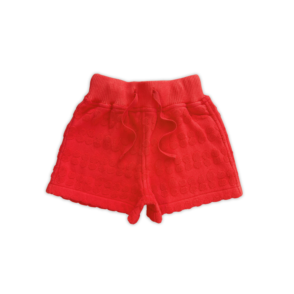 Bubble Terry Towelling Shorts - Fiesta