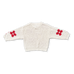 Posy Knitted Pull Over - Milk