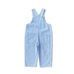 Posy Embroidery Overalls - Ice