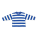 Stripe Long Sleeve Knitted Tee - Sea