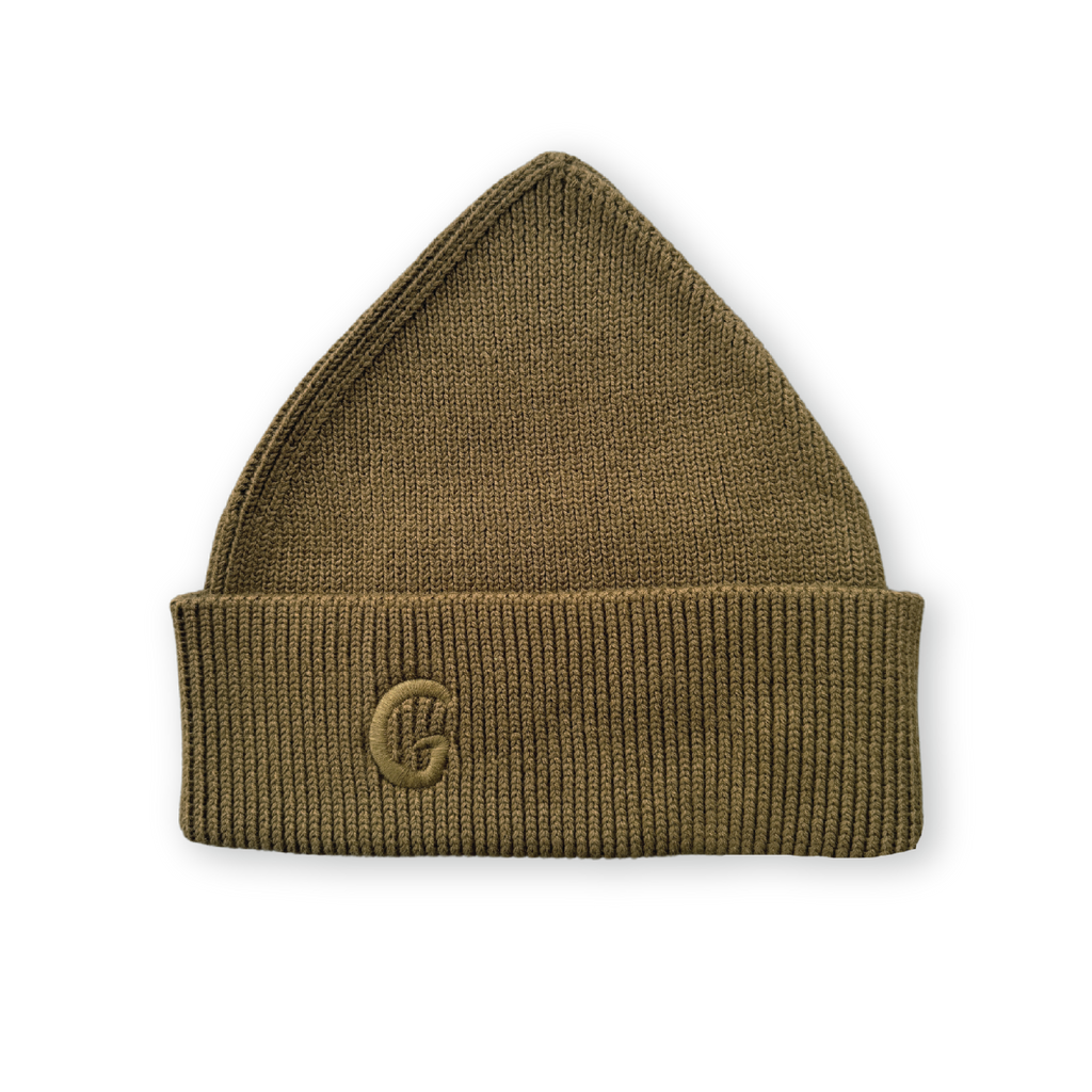 Ribbed Super Pixie Beanie - Coffee
