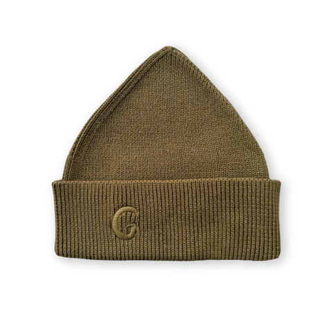 Ribbed Super Pixie Beanie - Coffee