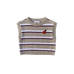 Stripe Apple Knit Vest - Oatmilk